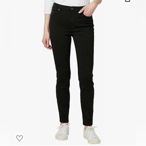 ❤️Buffallo David Bitton High Rise Soft Stretch Skinny Black Pants for Women S